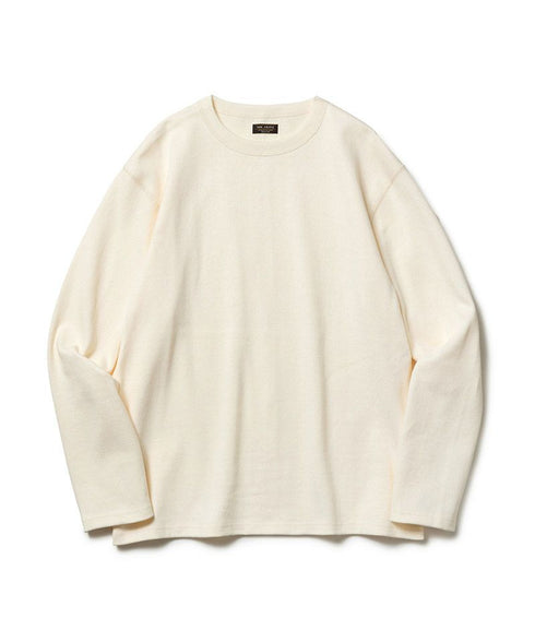 MR.OLIVE / HEAVY-DUTY COTTON / FLAT SEAMER CREW NECK SHIRT / ミスターオリーブ ヘビーデューティーコットン フラットシーマー クルーネックシャツ
